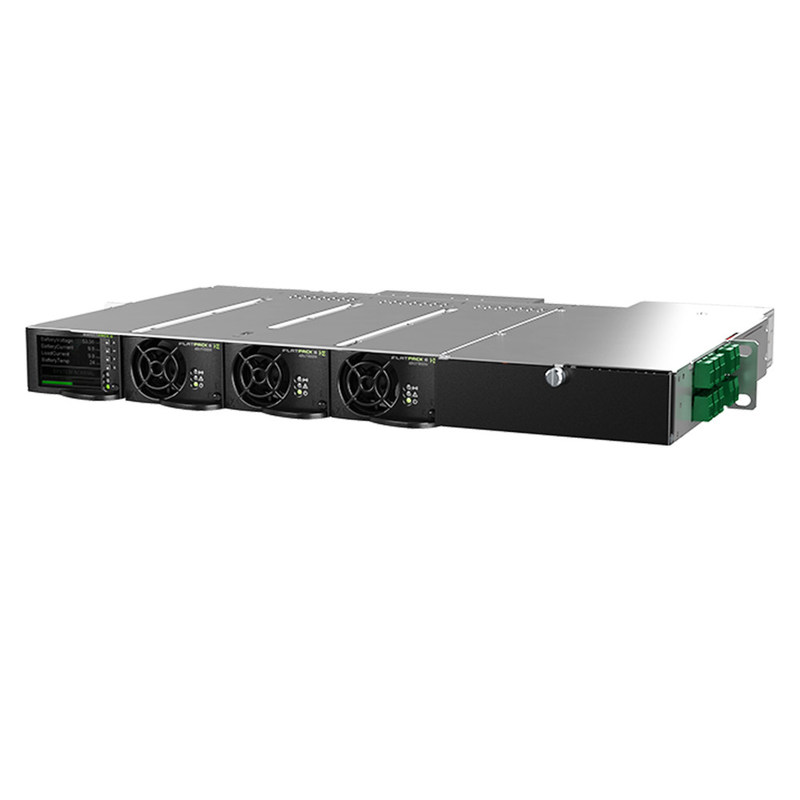 Eltek 1U 5.4kW Compact DC Power System Eltek Flatpack S 1U bulk feed DC power system CTOS0301.xxx, 24/36/48V 125A marine telecom rack power shelf