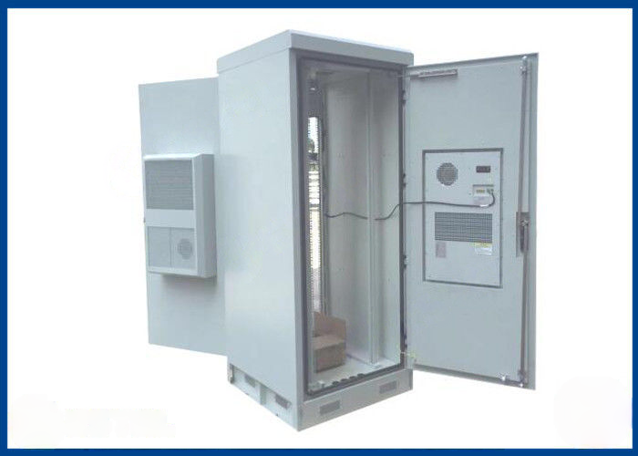 PCTELCO 40U IP55/IP65 Outdoor Telecom Cabinet PCTELCO-4001 40U double door outdoor telecom cabinet, IP55 IP65 galvanized floor enclosure