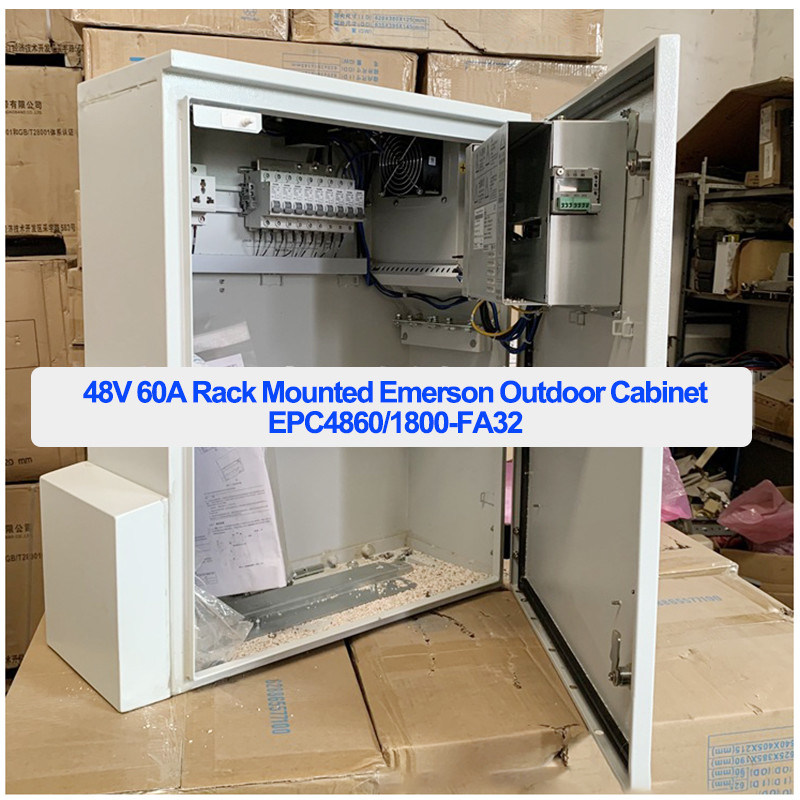 Vertiv Emerson EPC4860-1800 FA32 Telecom Battery Cabinet EPC4860-1800 FA32 IP66 Rustproof Rack-Mount Telecom Battery Cabinet Vertiv Emerson
