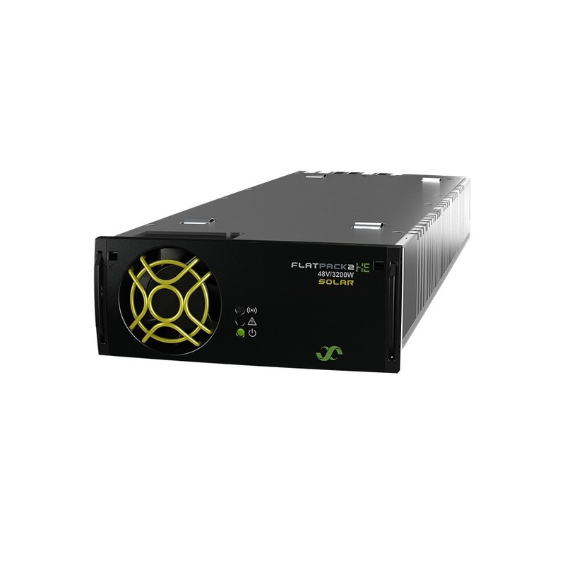 Eltek 4U Solar Autonomous Power Core CTOA0407S CTOA0810S Eltek Flatpack2 4U solar autonomous power core 300A 500A, MPPT 24kW PV 48V off-grid telecom power shelf