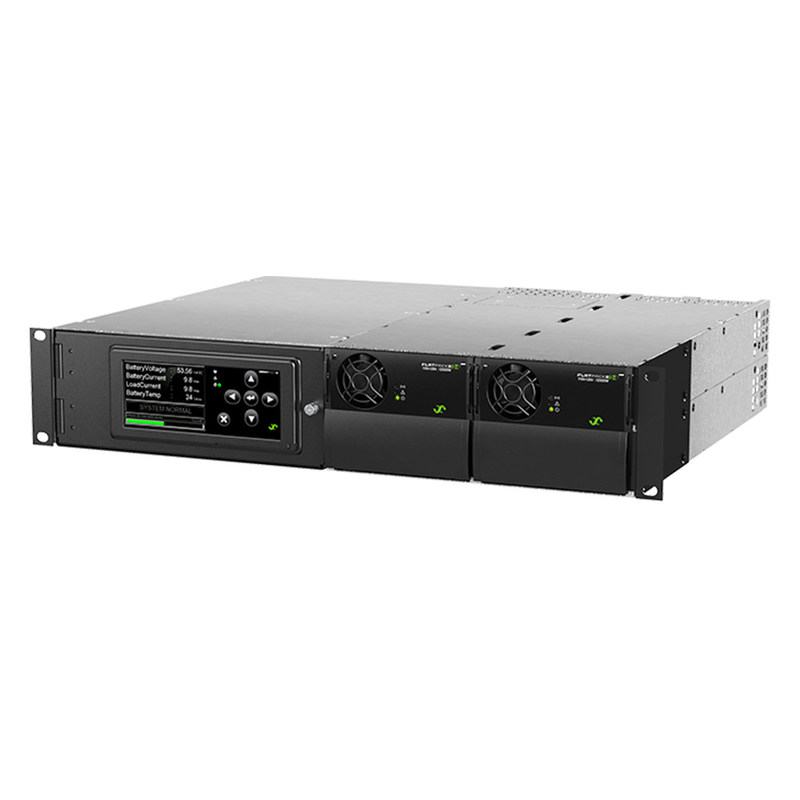 Eltek Marine Special DC Power Subrack Eltek Flatpack2 19" 2U marine integrated DC power system, 8kW 24V rectifier rack with Smartpack2 controller