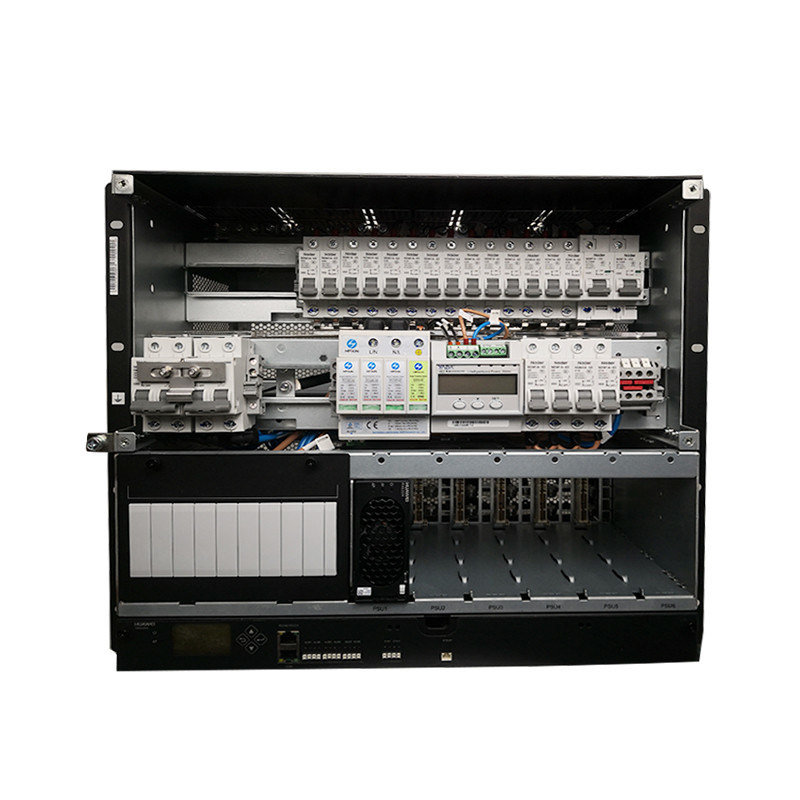 9U ETP48200-C5B7 48V 200A Telecom DC Power System with R4850G2 Rectifier Module 9U ETP48200-C5B7 Telecom DC Power System 48V 200A with R4850G2 Rectifier Front View
