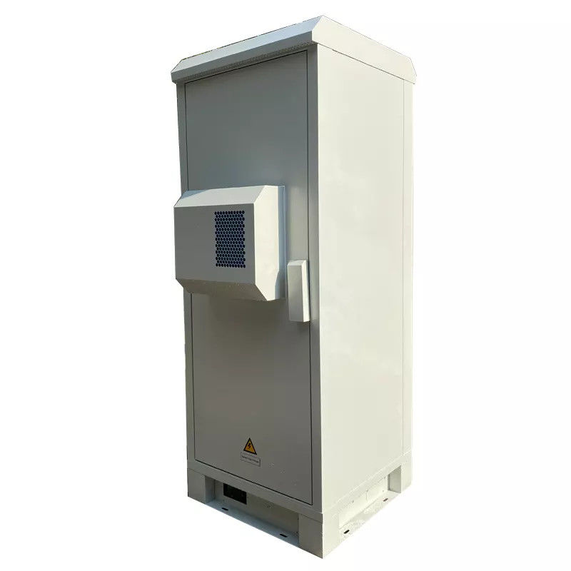 PCTELCO 42U DC48V Outdoor Telecom Cabinet PCTELCO-4202 2.1M 42U double wall floor standing telecom cabinet, IP55 IP65 DC48V cooling