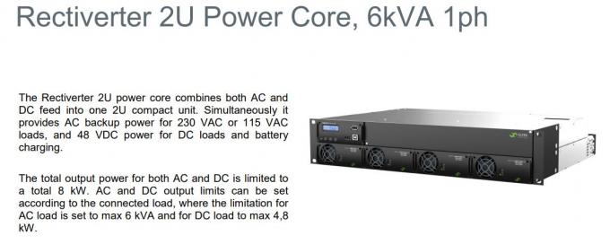 Rack Mount Eltek 4.8KW Power AC DC Rectiverter 2U Power Core 6kVA 1ph with Smartpack R controller (7)