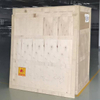 Front Two 2 Doors Outdoor Telecom Cabinet With AC Heat Insulation