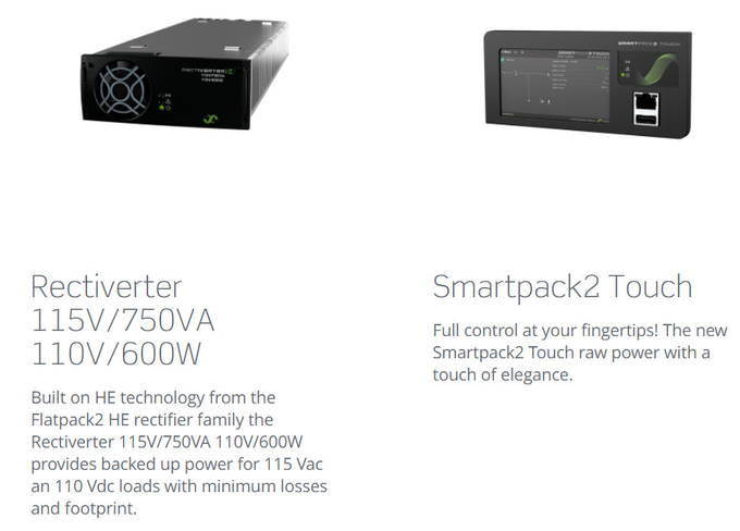 Rectiverter Power Core 110 VDC 18 kVA 1ph or 3ph Up to 18Kva AC & 14 (1)