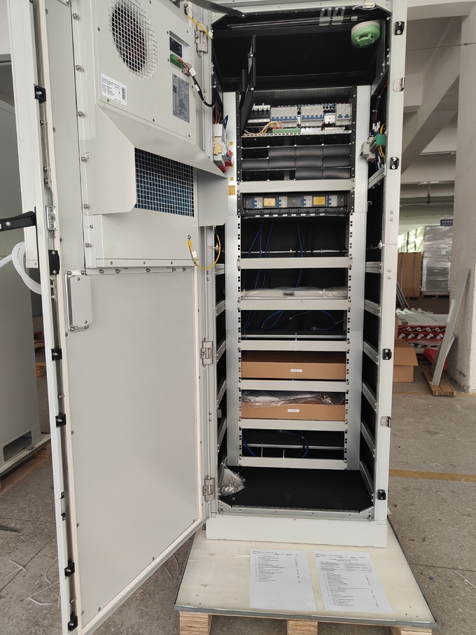 Custom 48V 36KW Telecom Power System with Solar Cabinet-6