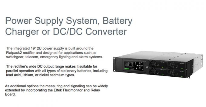 High Efficiency Eltek Rectifier Telecom Hybrid System Flatpack2 Integrated 19'' 2U-2_看图王