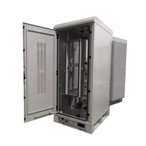 42U Outdoor Electric Weatherproof Data Cabinet With Cooling IP55 IP65