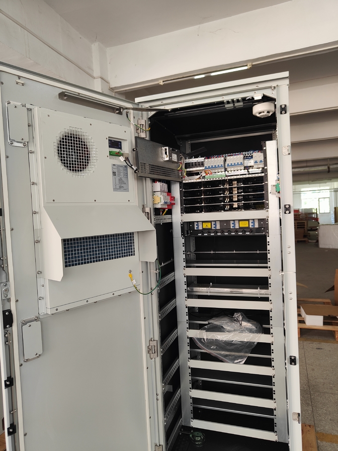 Custom 48V 36KW Telecom Power System with Solar Cabinet-1