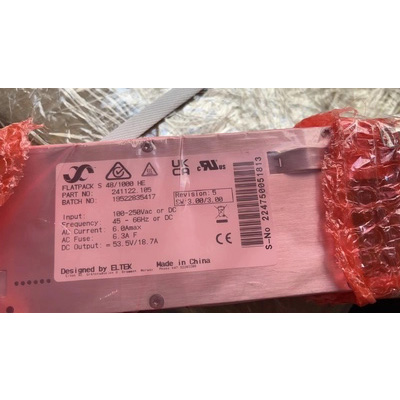 In Stock New 48v 1000w FPS 48/1000w Eltek Rectifier Module Flatpack S 48/1000 HE P/N 241122.105