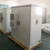 Front Two 2 Doors Outdoor Telecom Cabinet With AC Heat Insulation