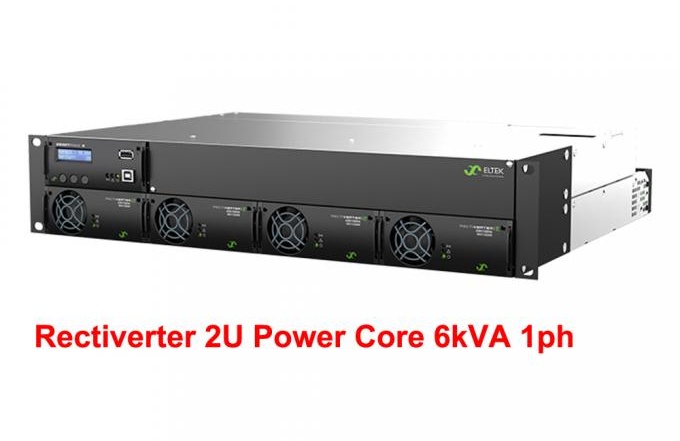Rack Mount Eltek 4.8KW Power AC DC Rectiverter 2U Power Core 6kVA 1ph with Smartpack R controller (6)