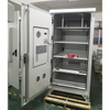 Front Two 2 Doors Outdoor Telecom Cabinet With AC Heat Insulation