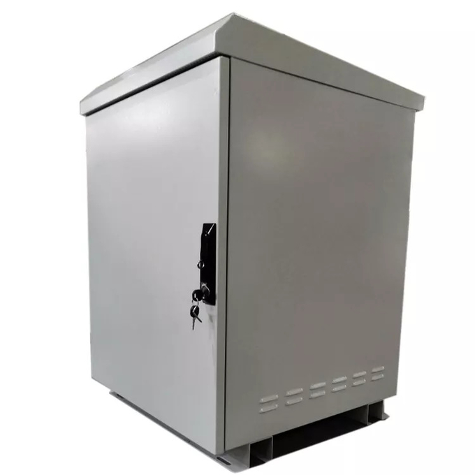 Galvanized Steel Wall Mount Outdoor Telecom Cabinets 6U 9U 12U