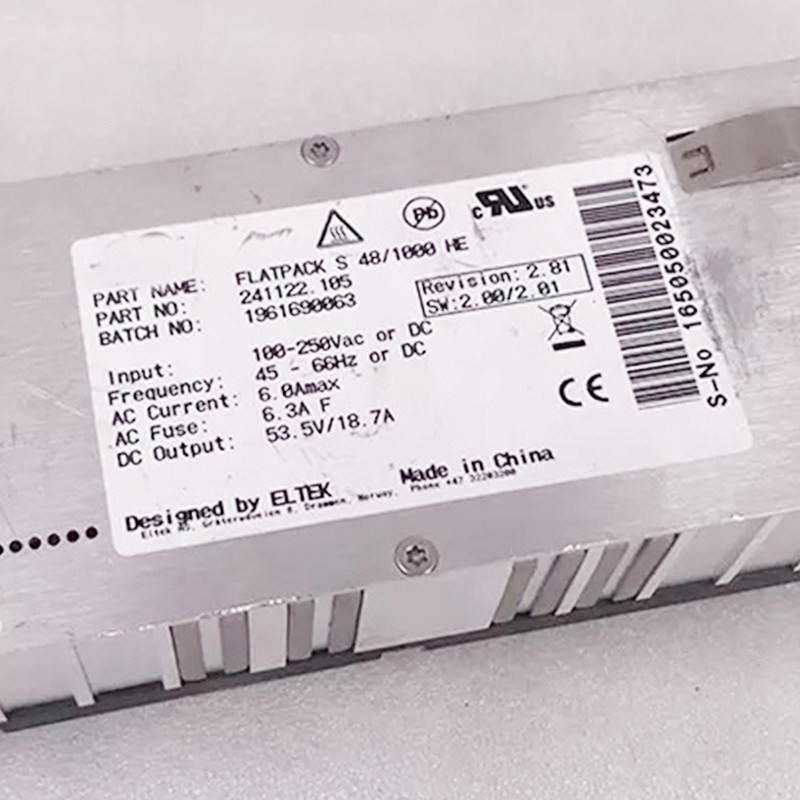 Eltek Flatpack S 48/1000 HE Rectifier Module 241122.105 | 48V 1000W Telecom Power Supply