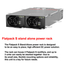 Eltek Flatpack S Stand-Alone Power Rack PN 241122.902 3.6kW Stackable 2 Slots Telecom Rectifier Shelf