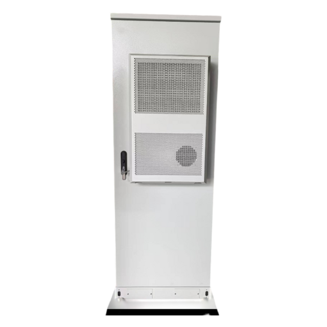 PCTELCO ODC40A-01 40U 19Inch IP55 Outdoor Solar Telecom Cabinet 2000W DC Air Condition Front View