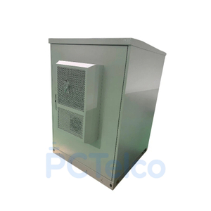 Sandwich Stucture 22U 19inch Outdoor Electronics Enclosure IP55 with Air Conditioner Cooling