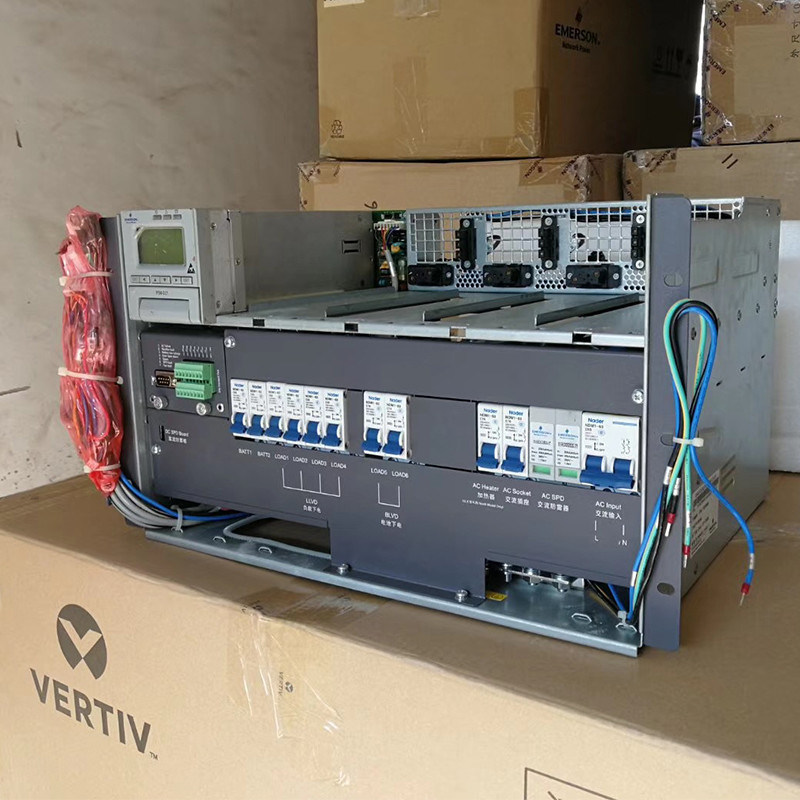 Vertiv Emerson NetSure 531A41 DC Power System Vertiv Emerson NetSure 531A41 DC Power System with R48-2000e3 Rectifier