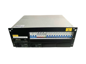 PCTELCO PSS200A-04 4U 12kW Rack Mount Telecom Power System Eltek Flatpack2 48/3000 Front View
