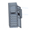 PCTELCO ODC40A-01 40U 19Inch IP55 Outdoor Solar Telecom Cabinet 2000W DC Air Condition Front View