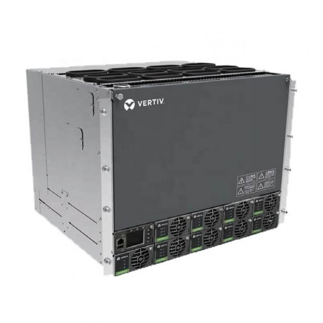 NetSure 731 A91-S2 Vertiv Emerson 540A 31.5kW 48V DC Telecom Power System Front View