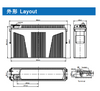 LEOCH FT12-200 Front Terminal Battery | 12V 200Ah Telecom Lithium & VRLA Storage Battery