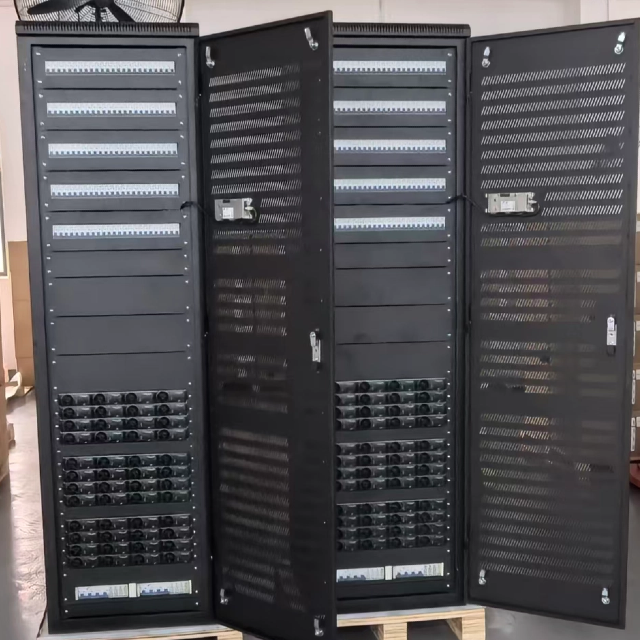 Eltek FP2 96KW 48V DC Indoor Power Cabinet 2000A Flatpack2 48/2000 Smartpack Touch Telecom Data Center Power System