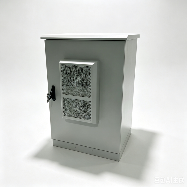 PCTELCO ODC24A-01 1200×800×350mm IP55 Empty Outdoor Telecom Cabinet 300W AC Air Condition Front View