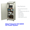 Eltek Flatpack2 IP43 24V 48KW Modular DC Power Cabinet | With Smartpack2 Controller