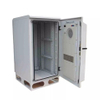 PCTEL OEM IP55 IP65 double wall outdoor telecom cabinet, 18U 22U 32U floor standing enclosure