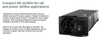 Eltek Flatpack S 24/1000 HE rectifier module PN 241122.205, 1000W 24V high efficiency power supply