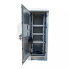  PCTELCO-4201 2.1M 42U double door outdoor telecom cabinet, IP55 IP65 DC48V double wall galvanized steel enclosure