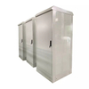  PCTELCO-4003 40U IP55 galvanized steel outdoor telecom cabinet, double wall insulated floor enclosure