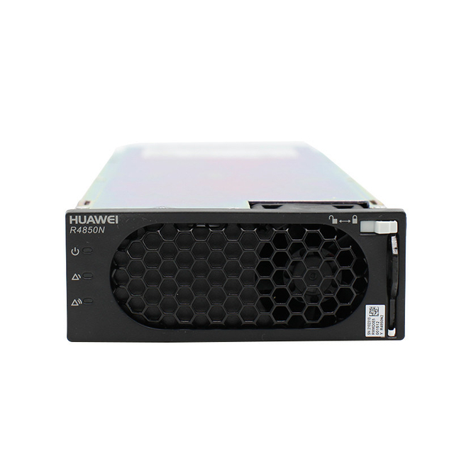 Huawei R4850N2 48V 50A 3000W Telecom Hot Swap Rectifier Module Front View